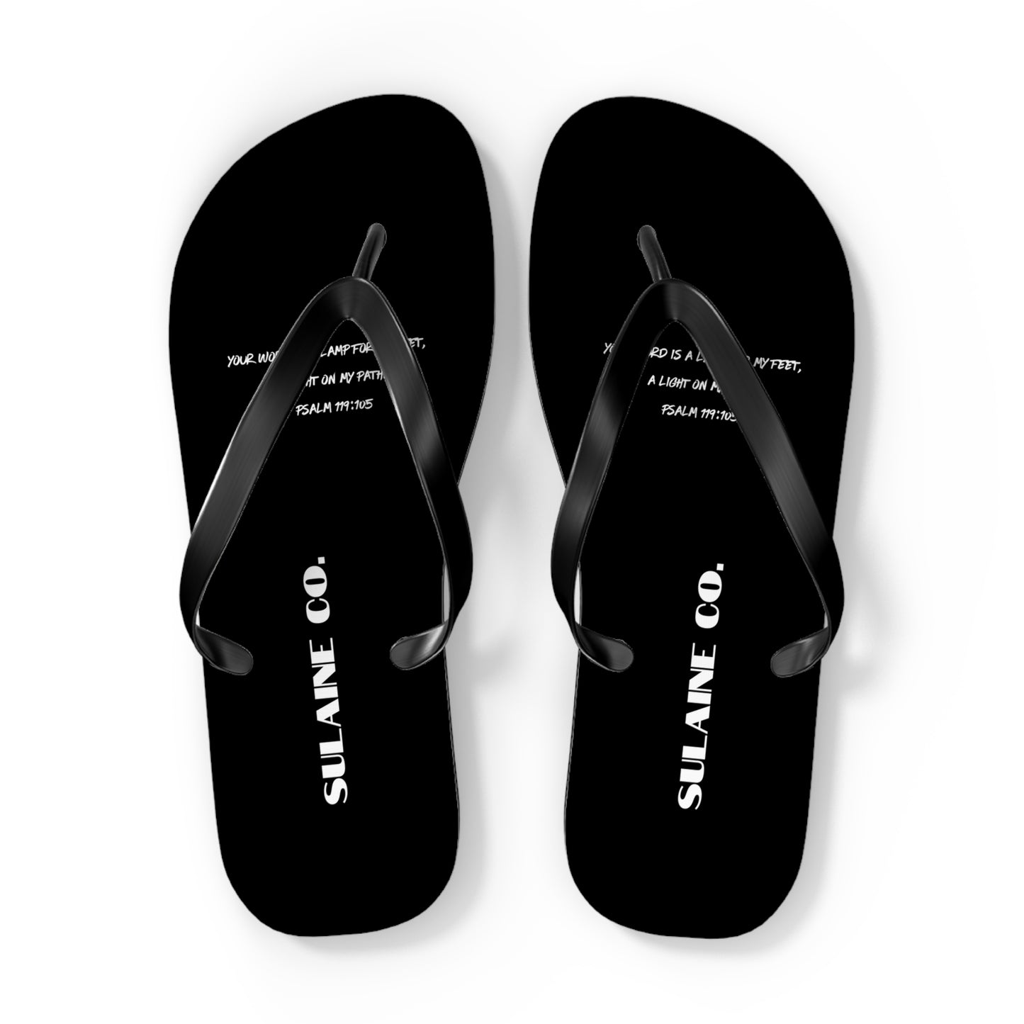 Psalm 119:105 Thong Sandals