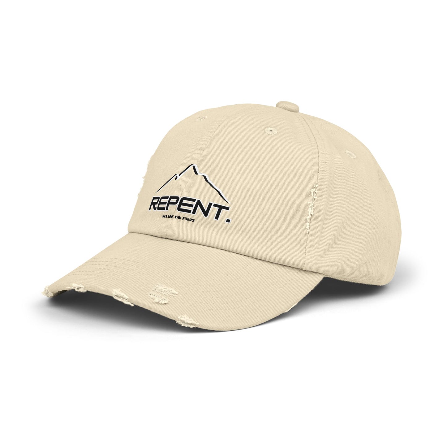 REPENT. distressed cap - Mountain