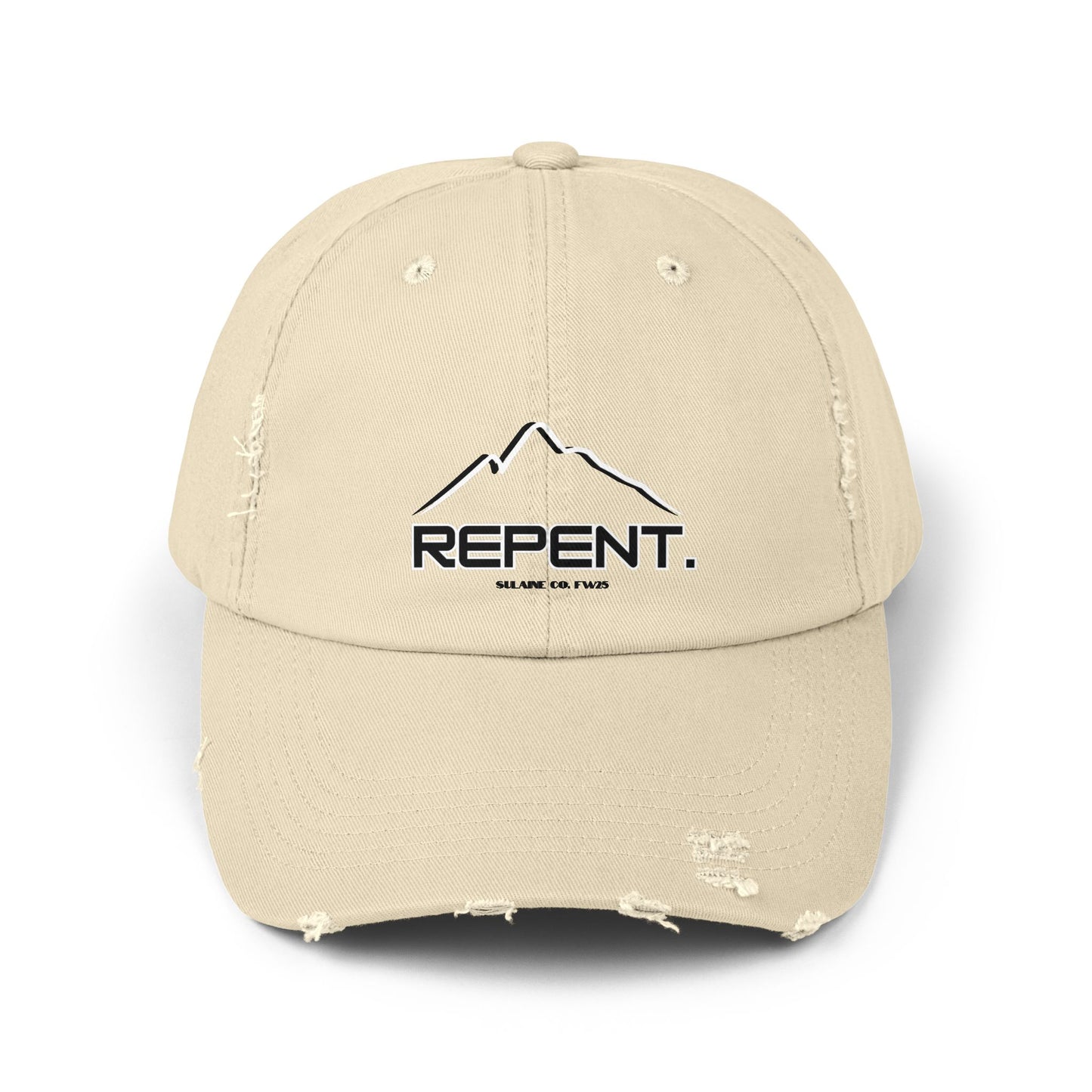 REPENT. distressed cap - Mountain