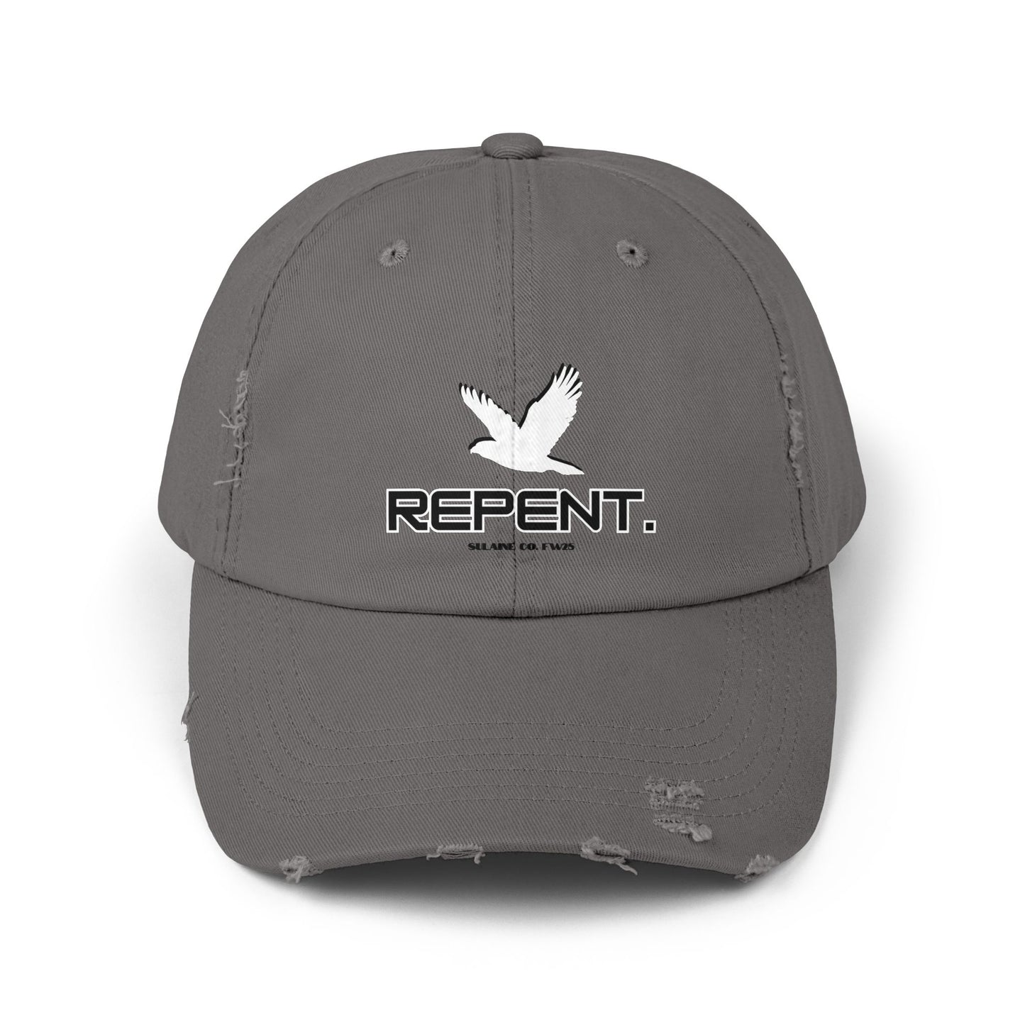 REPENT. distressed cap - Bird