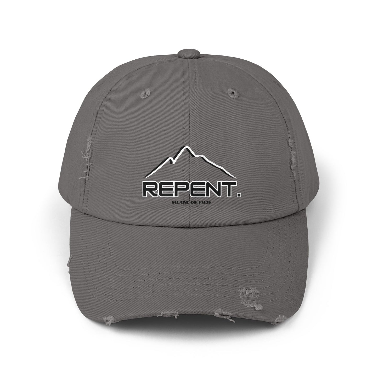 REPENT. distressed cap - Mountain