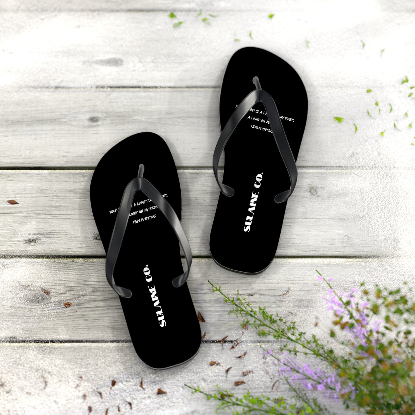 Psalm 119:105 Thong Sandals