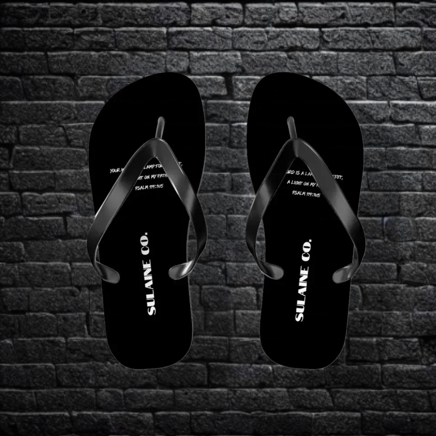 Psalm 119:105 Thong Sandals