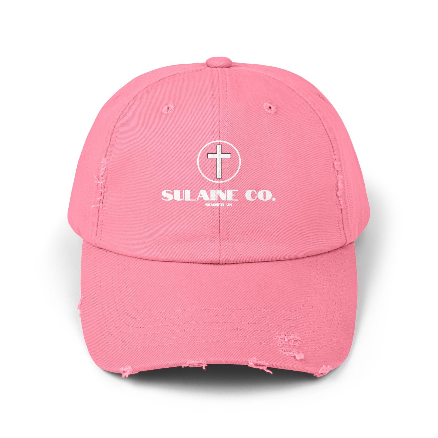 SuLaine Summer '25 Distressed Hat