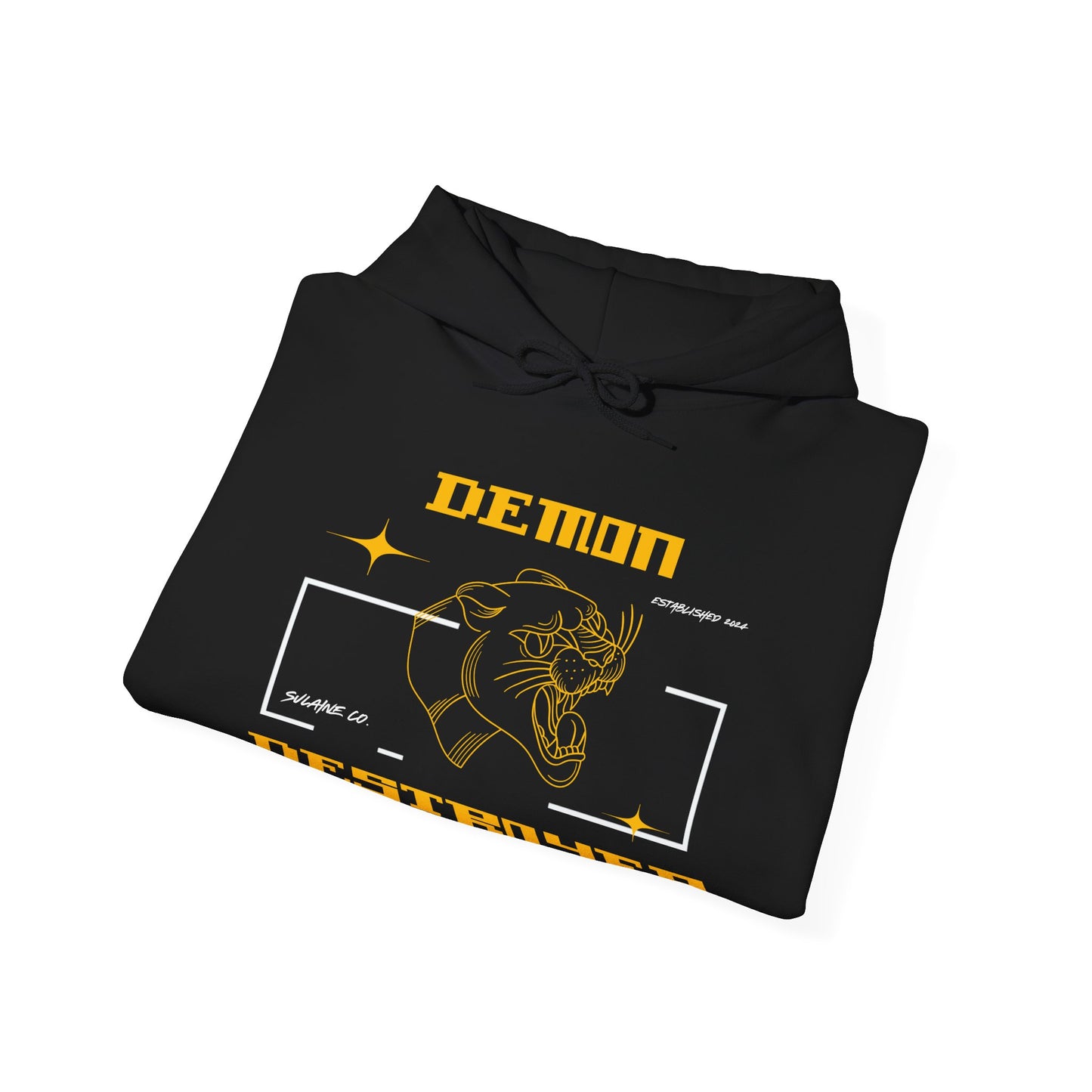 Yellow & White “Demon Destroyer” hoodie