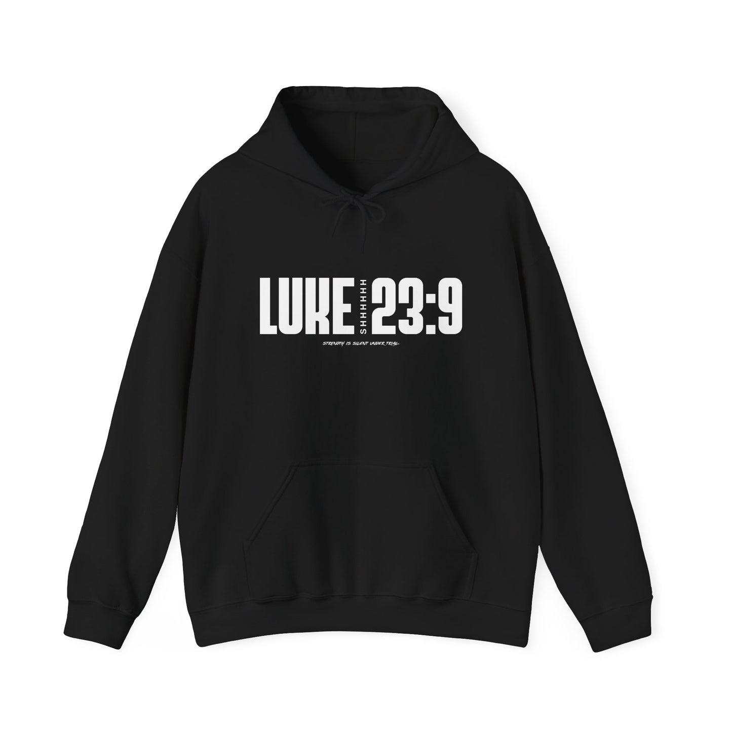 “Luke 23:9” hoodie