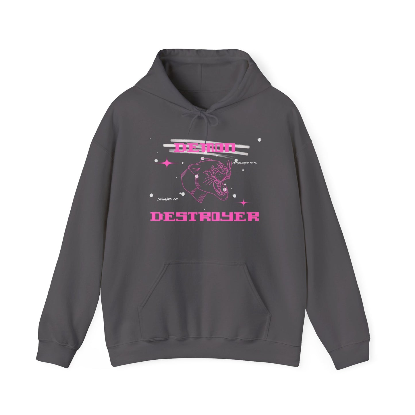 Pink & White “Demon Destroyer” hoodie