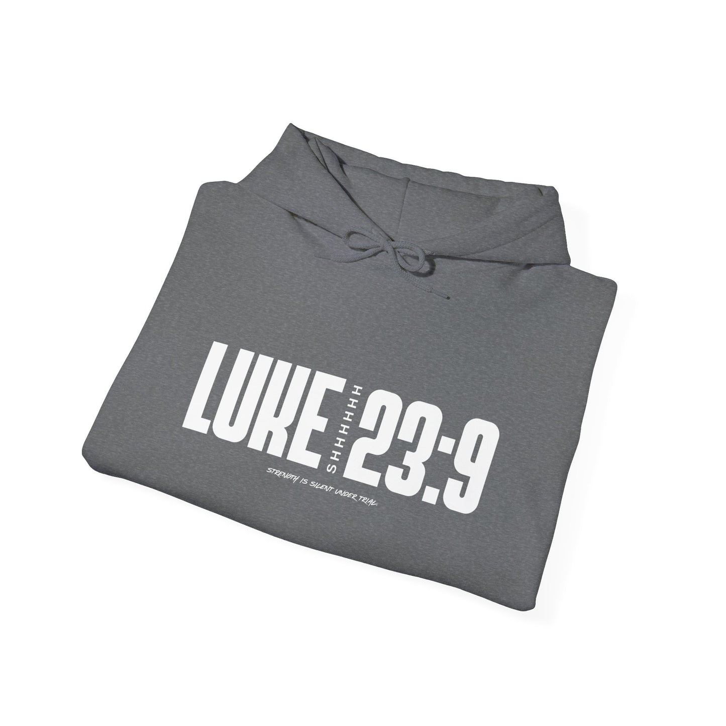 “Luke 23:9” hoodie