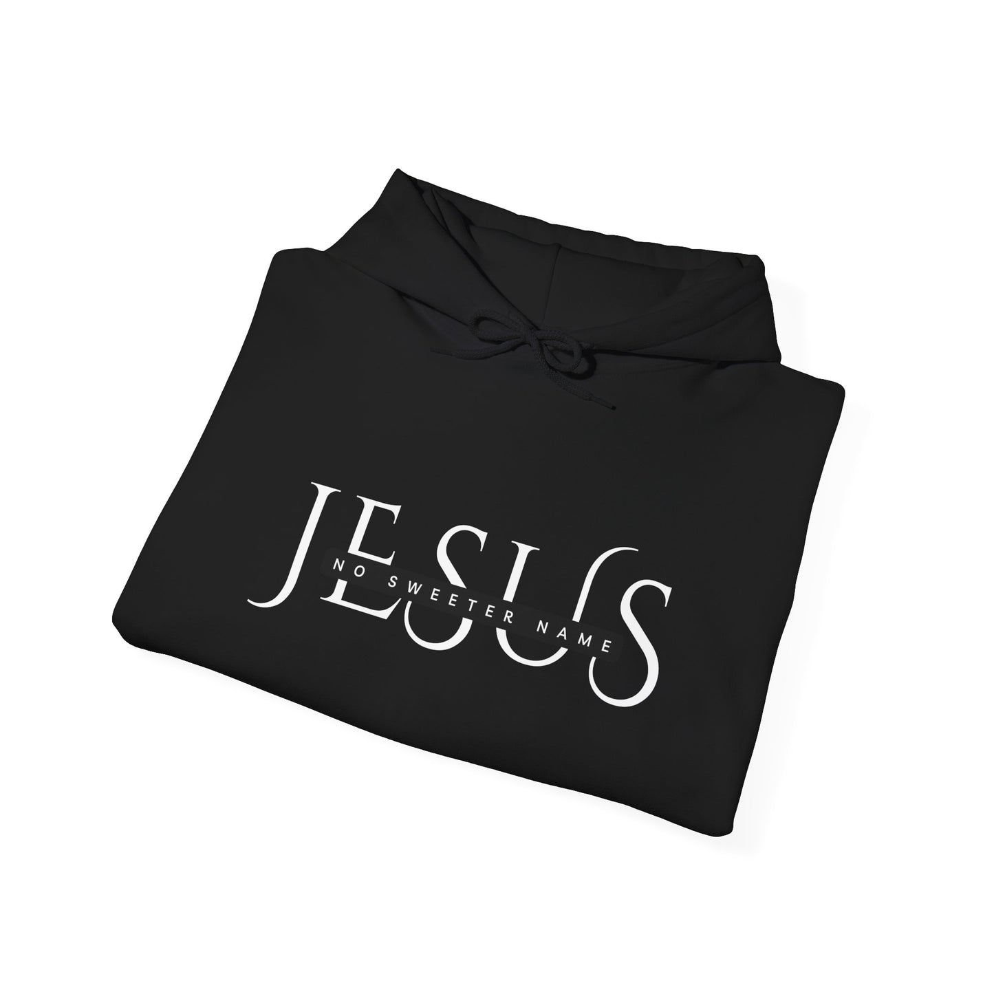 “Jesus” hoodie (in black)