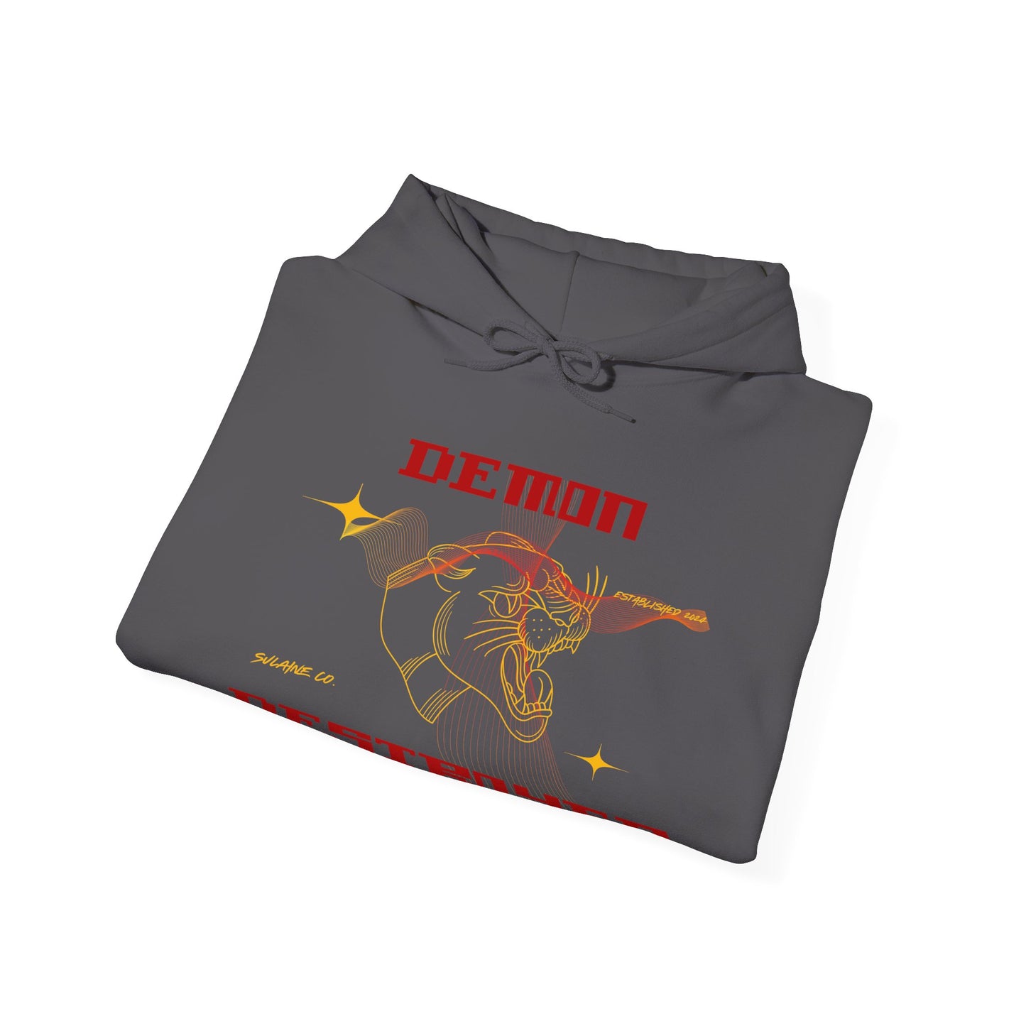 Red & Yellow “Demon Destroyer” hoodie