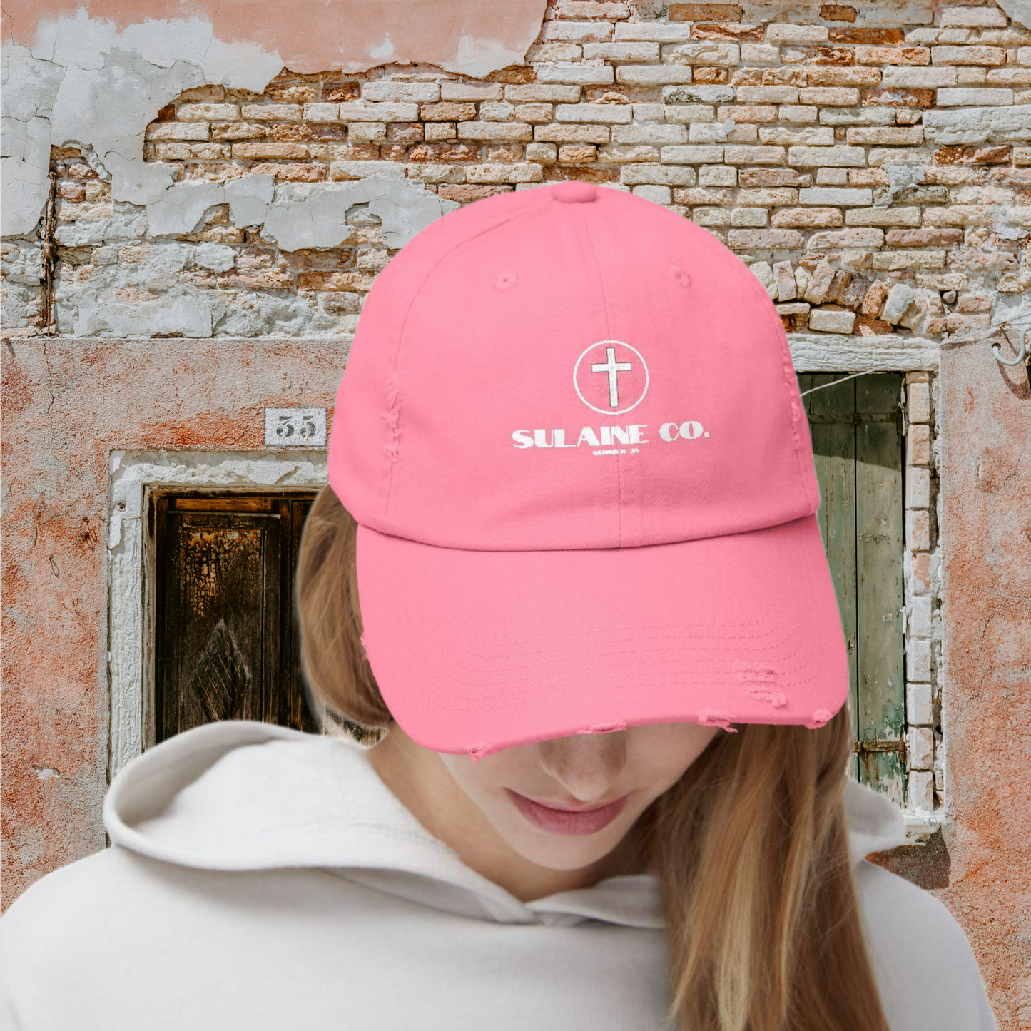 SuLaine Summer '25 Distressed Hat