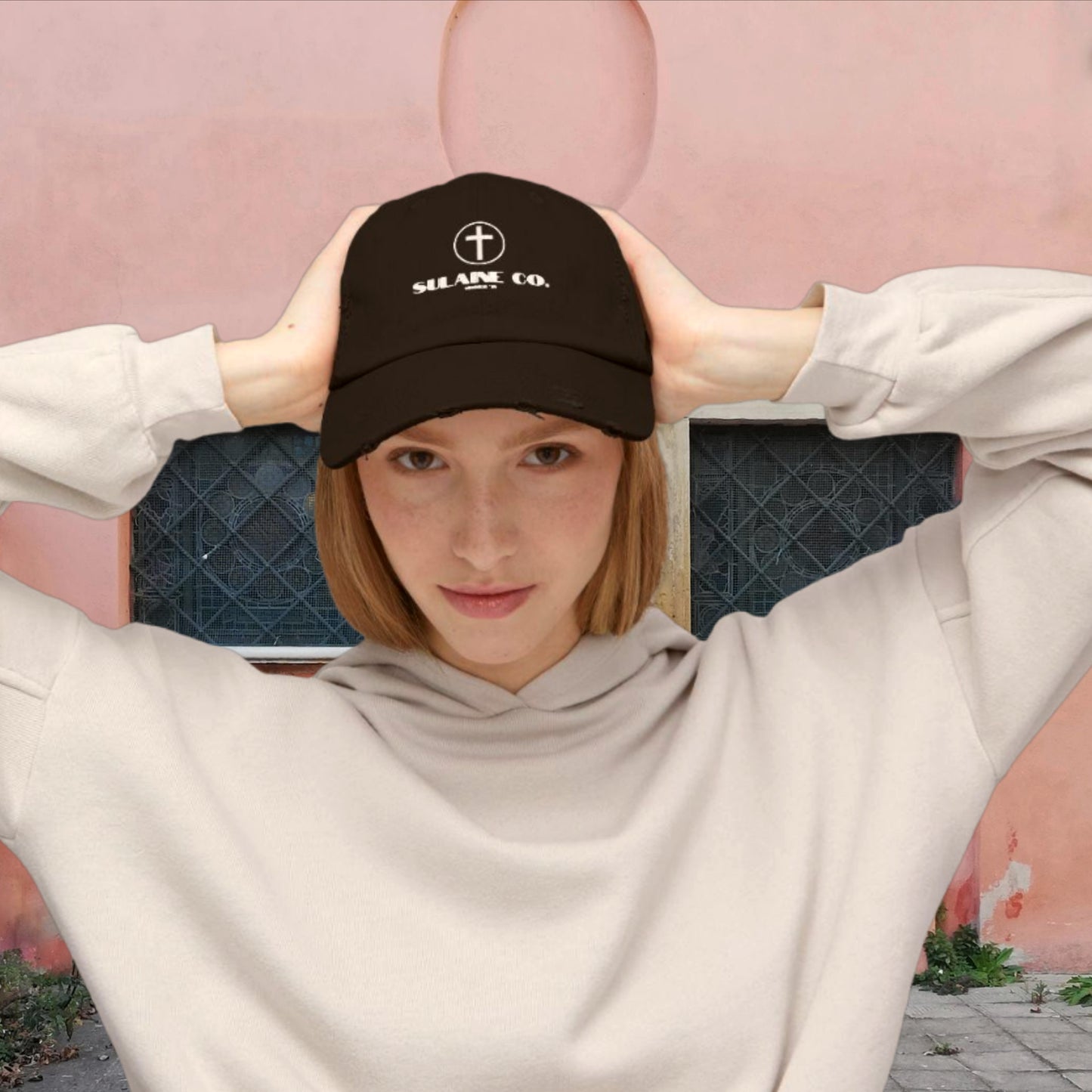 SuLaine Summer '25 Distressed Hat