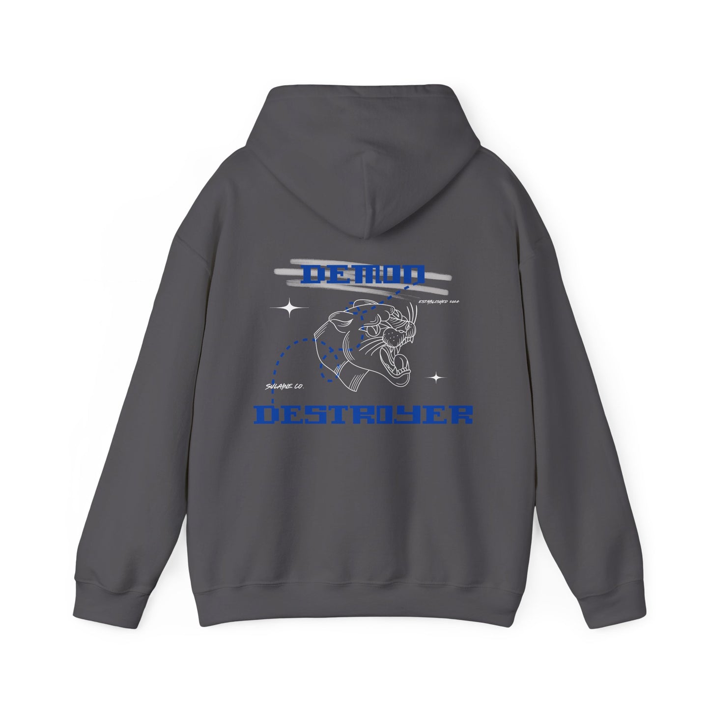 Blue & White “Demon Destroyer” hoodie