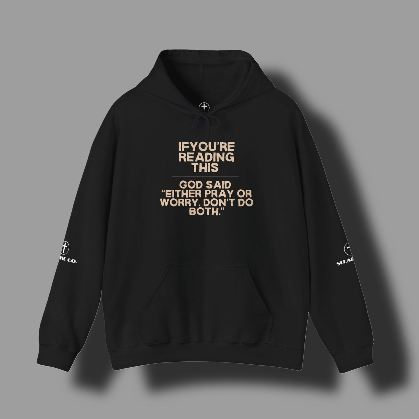 “God Said” hoodie “Pray or Worry”