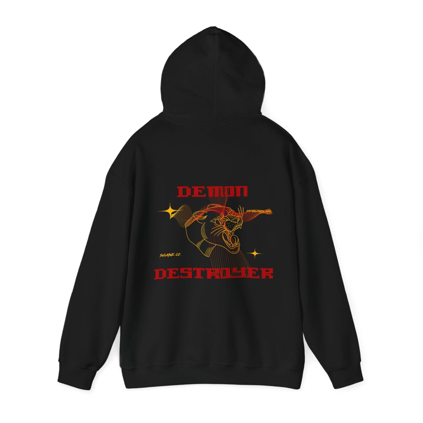 Red & Yellow “Demon Destroyer” hoodie