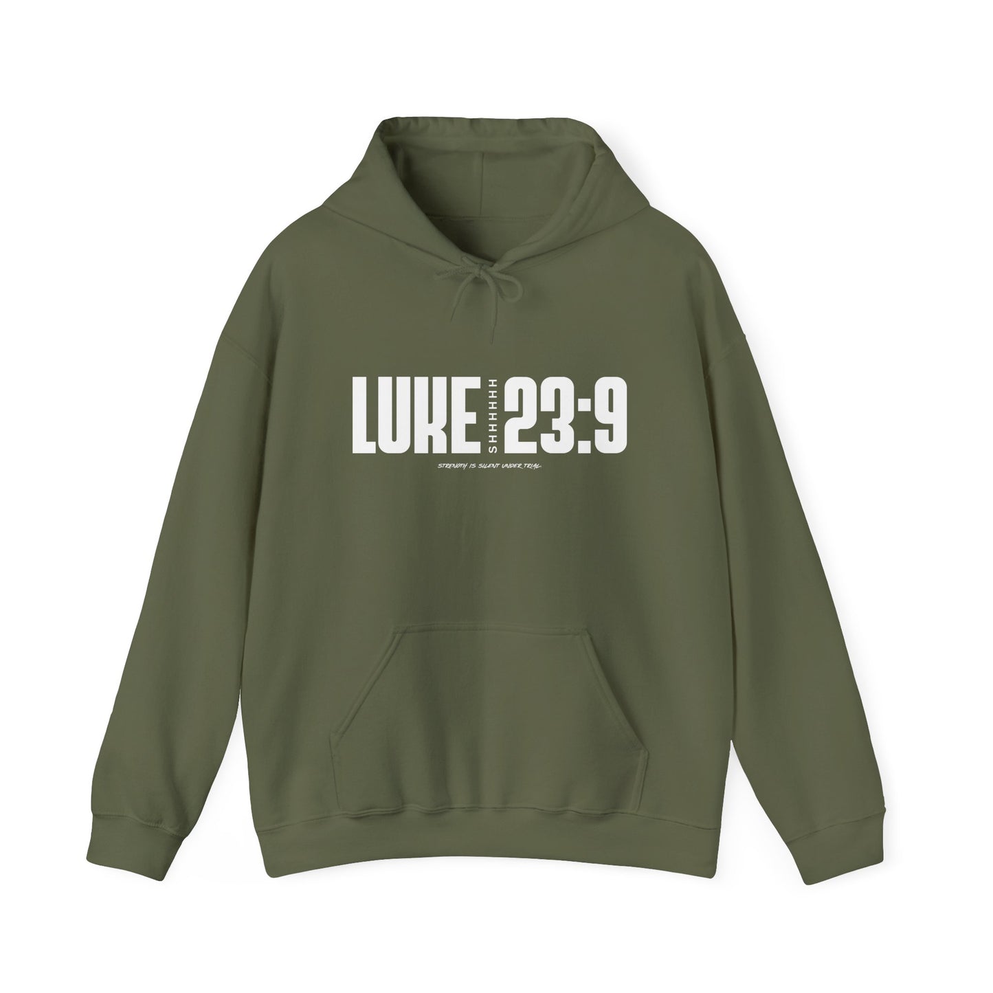 “Luke 23:9” hoodie