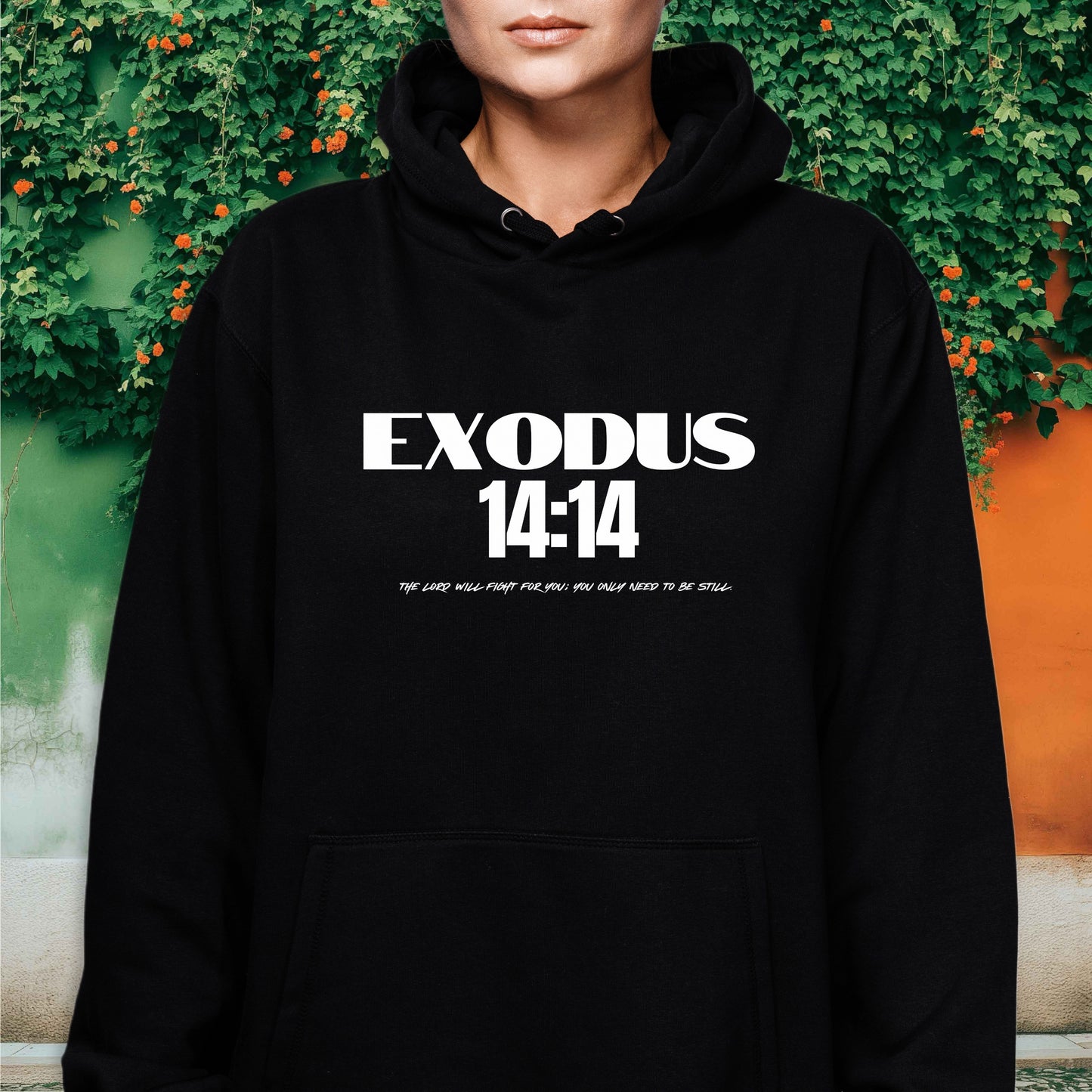 “Exodus 14:14” hoodie